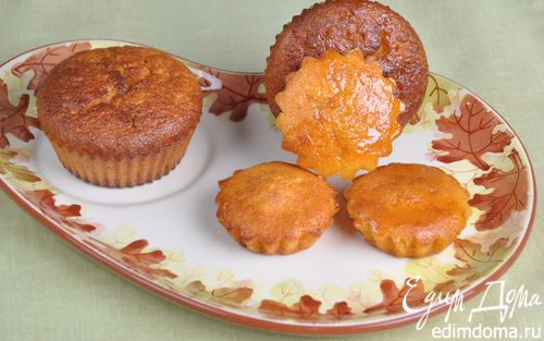 Рецепт Морковно-апельсиновые кексы