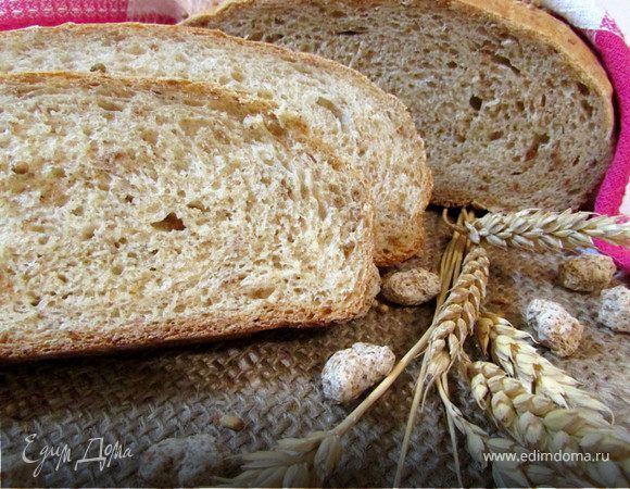 Домашний отрубной хлеб в духовке. Рецепт пшеничного хлеба с отрубями