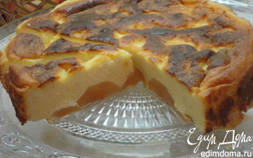 Рецепт Творожная запеканка с яблоками