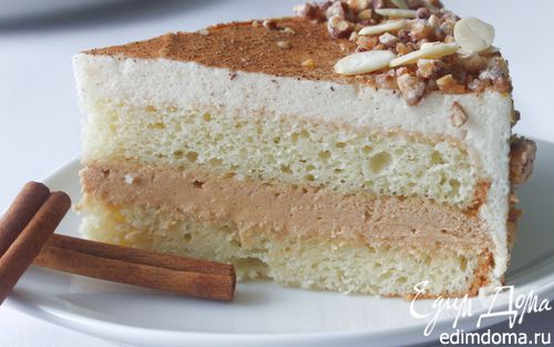 Рецепт Яблочно-карамельный торт
