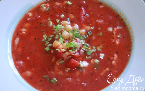 Рецепт Суп томатный с нутом