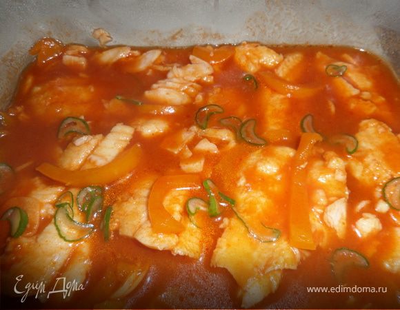 Рыба в томатном соусе - рецепт с фото