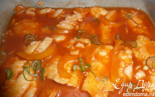 Рецепт Филе хека в томатном соусе