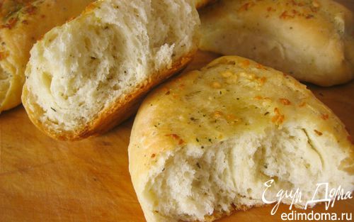 Рецепт Мягкие чесночные булочки
