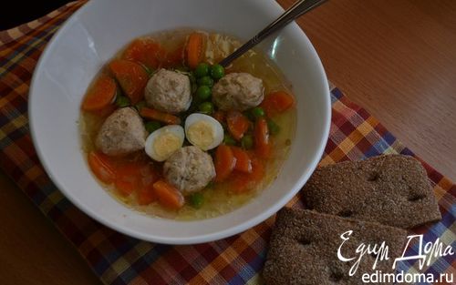 Рецепт Весенний прозрачный суп