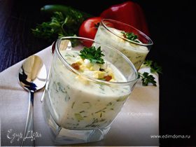 Холодный йогуртовый суп