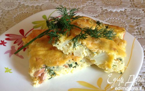 Рецепт Запеканка с цветной капустой