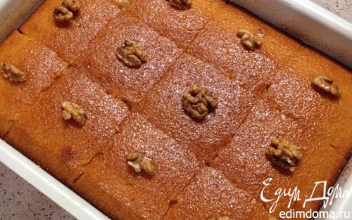 Рецепт Ревани-пирог из манки