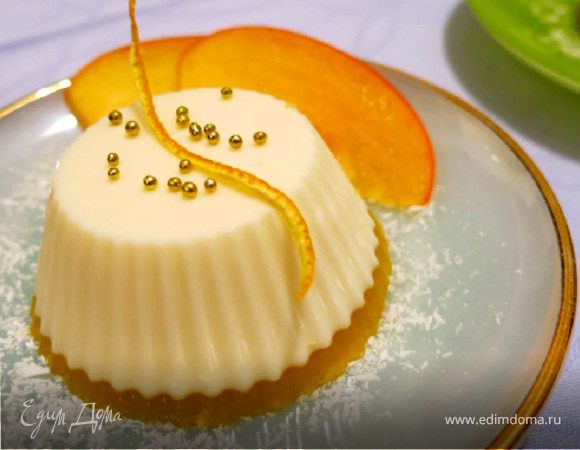 Панакота с манго от Юлии Высоцкой рецепт с фото пошагово