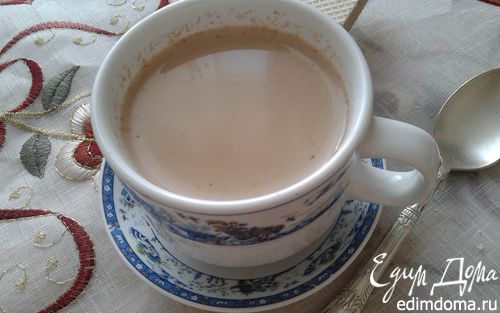 Рецепт Кофе с молоком "Корица-имбирь"