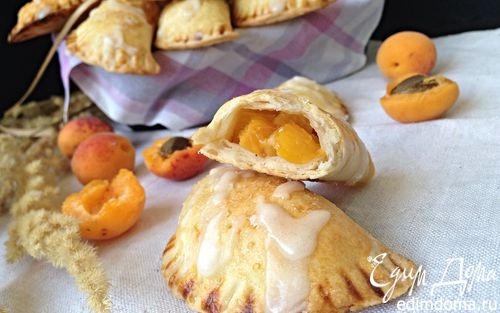 Рецепт Песочные пирожки с персиками