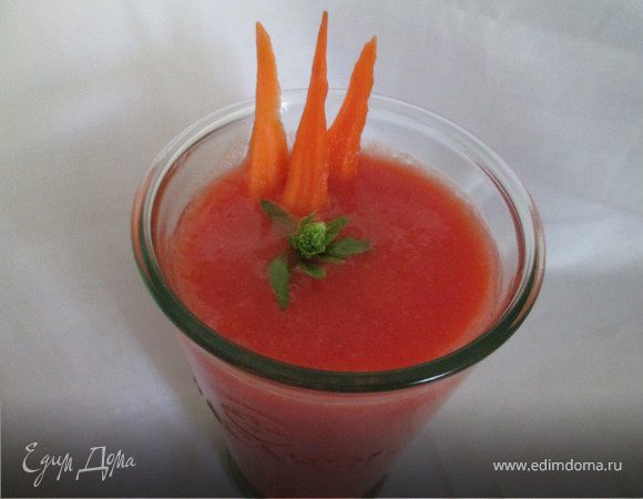 Томатный смузи с цветной капустой и морковью