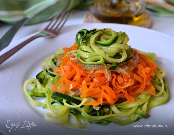 Спагетти с овощами «Летнее настроение»: самый вкусный рецепт