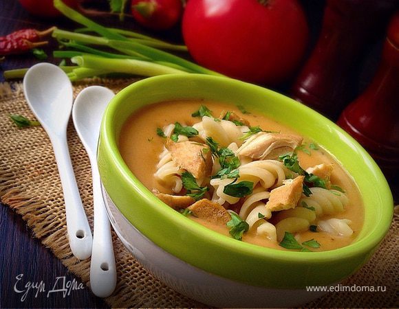 Рыбный суп из горбуши и макарон быстрого приготовления – пошаговый рецепт приготовления с фото