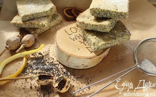 Рецепт Лимонно-маковое песочное печенье