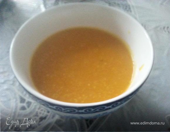 Тыквенный суп с кукурузной крупой (диетический)
