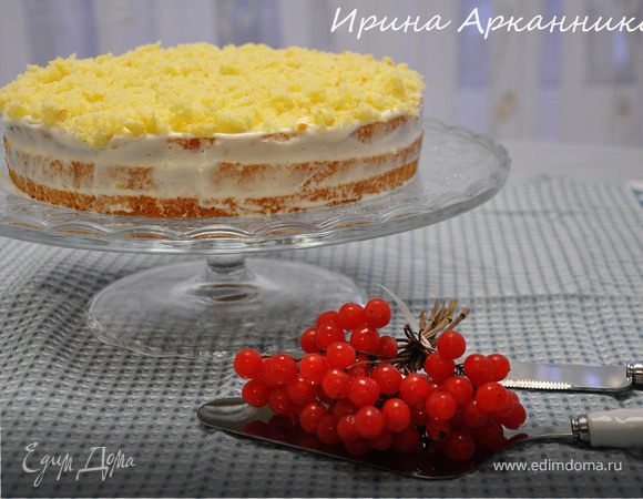 Простой сметанный торт на сковороде из трех ингредиентов — Кулинарные рецепты любящей жены