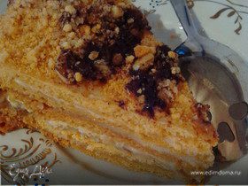 Томатный торт «Медовик»