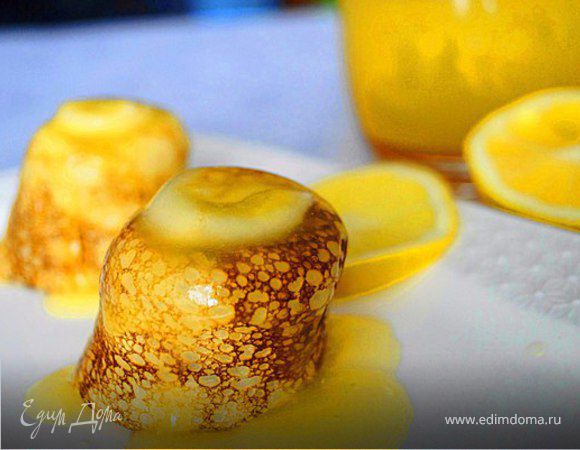 Блинчики с апельсиново-лимонным соусом