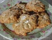Ореховое печенье с белым шоколадом и кокосом