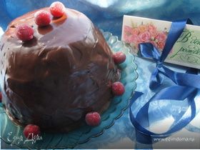 Торт «Шоколадно-вишневый купол»