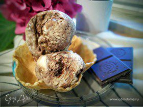 Фундучное мороженое с шоколадом «Джандуйа»