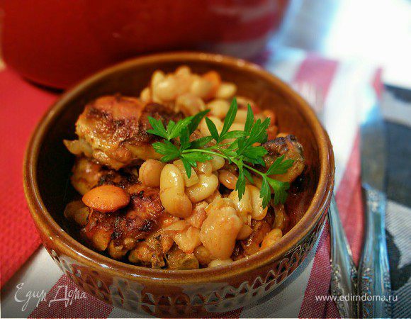 Салат с курицей, грибами и красной фасолью - рецепт с пошаговыми фото