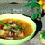 Суп с карри, капустой и фасолью