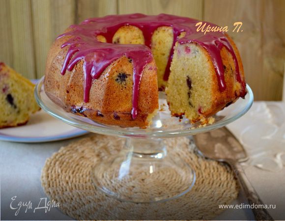 Творожный кекс с ягодами рецепт с фото пошагово