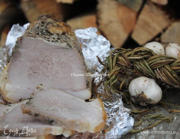 Корейка свиная запеченная с картошкой в духовке - пошаговый рецепт с фото на Готовим дома