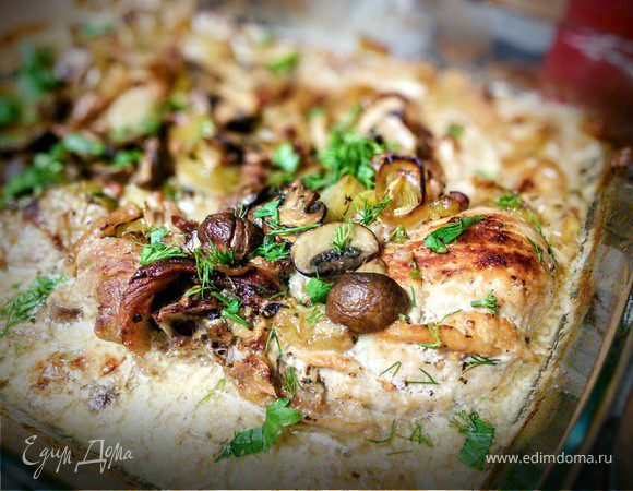 Мясо по-французски с грибами – рецепт от пластиковыеокнавтольятти.рф с фотографиями