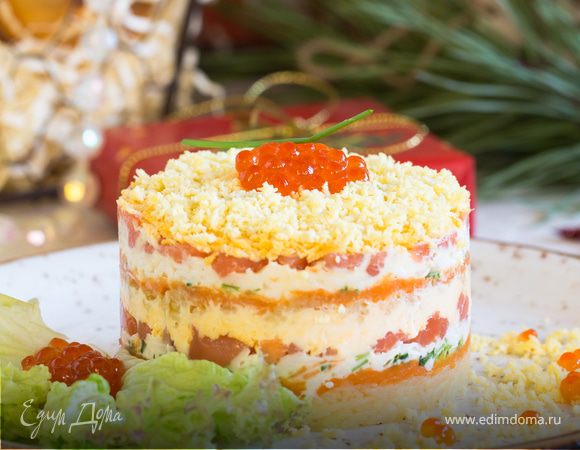 Простой салат мимоза с консервой рецепт классический | Пикабу
