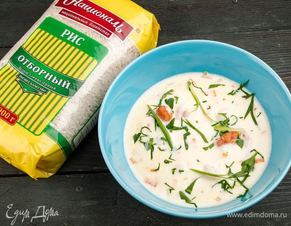Как приготовить Сырный суп с креветками и шампиньонами в мультиварке - пошаговое описание