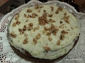 Домашний пирог с орешками по семейному рецепту