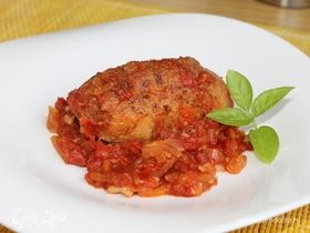 Рыбные котлеты в томатном соусе