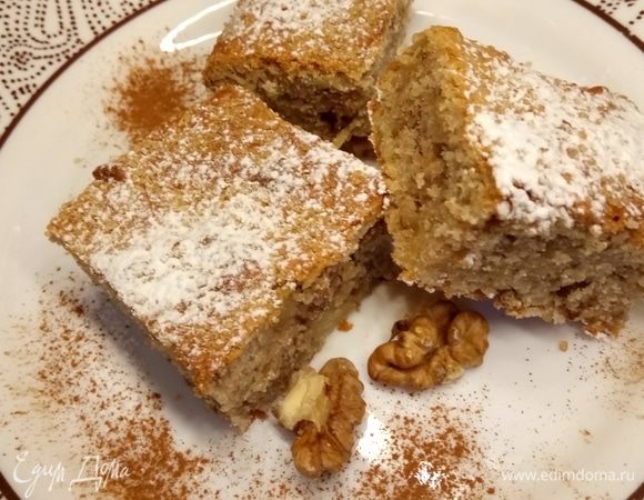 Яблочные блонди с пряностями Яблочные блонди с пряностями
