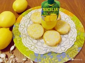 Лимонные кексы с цукини