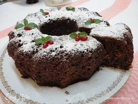 Творожно-шоколадный кекс