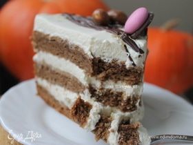 Торт «Карамельно-шоколадная тыковка»
