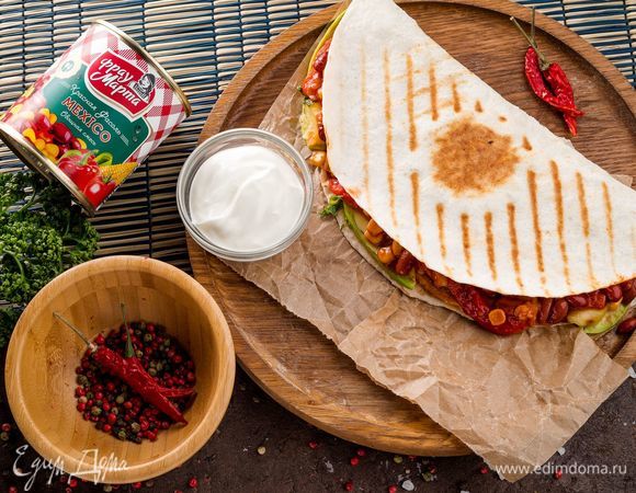 Кесадилья с сыром – пошаговый рецепт приготовления с фото