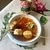 Тосканский овощной суп с рыбными фрикадельками