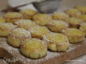 Песочное печенье «Лимонные капельки»