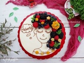Ванильно-маковый торт «Ягодные мечты»
