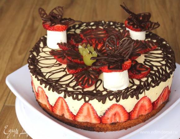 Торт Фрезье — рецепт с фото и видео