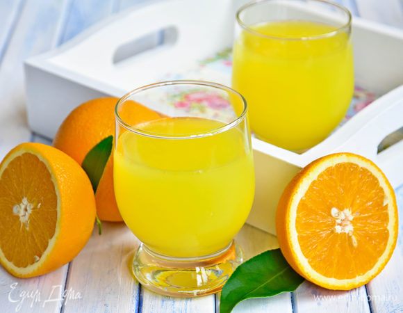 Свежевыжатый апельсиновый сок: рецепт (с грейпфрутом)