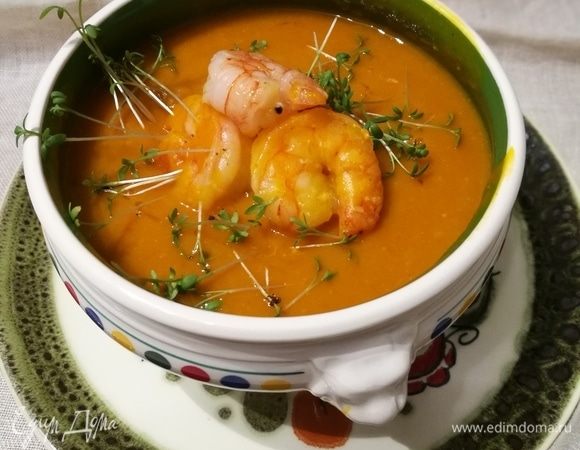 Сырный крем-суп с креветками - пошаговый рецепт с фото на конференц-зал-самара.рф