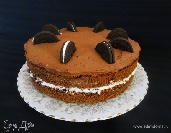 Украшение торта печеньем Орео - 74 фото