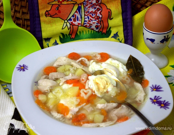 Детский овощной суп - пошаговый рецепт с фото