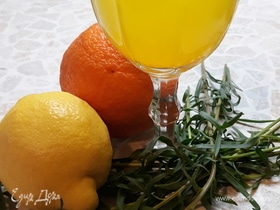 Лимонад из эстрагона и цитрусов