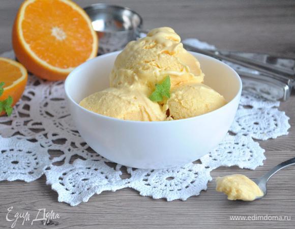 Тыквенно-апельсиновое мороженое